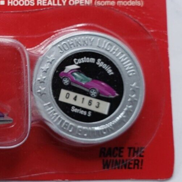 Johnny Lightning The Challengers Custom Spoiler Purple Diecast 1/64 Scale - Picture 5 of 9